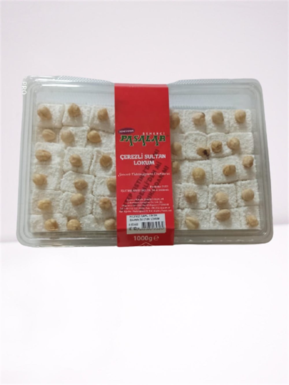 PAŞALAR FINDIKLI BASMA SULTAN LOKUM 1 KG
