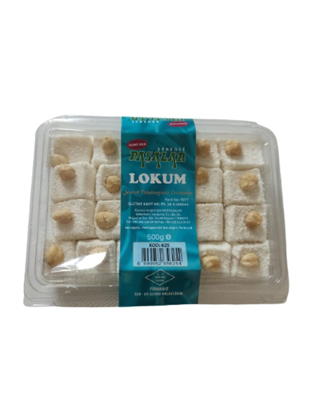 PAŞALAR FINDIKLI BASMA SULTAN LOKUMU 500 GR