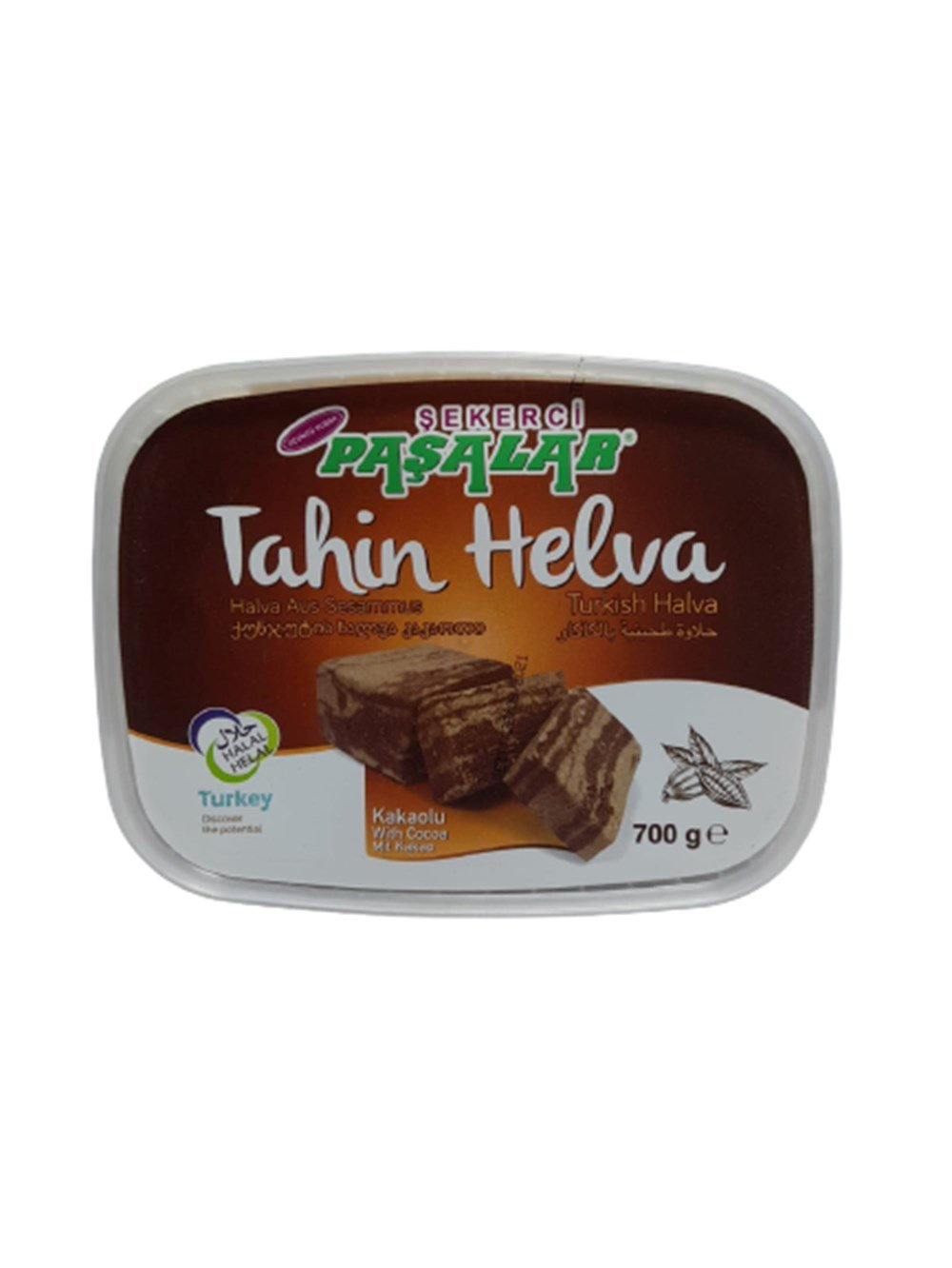 PAŞALAR KAKAOLU TAHİN HELVASI 700 GR