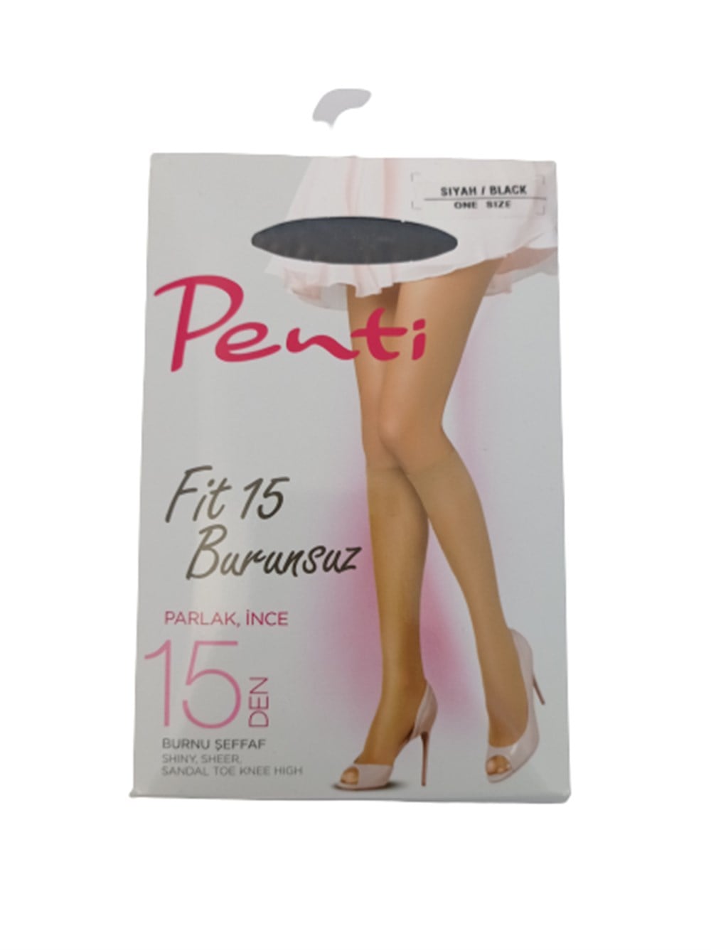 PENTİ FİT 15 PANTOLON BURUNSUZ 500