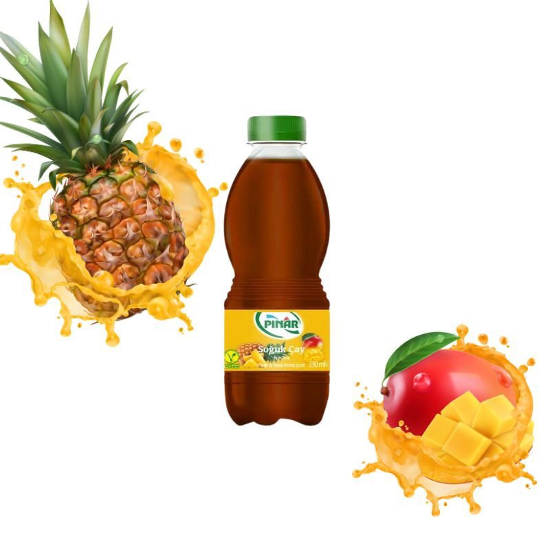 PINAR SOĞUK ÇAY MANGO ANANAS 330 ML