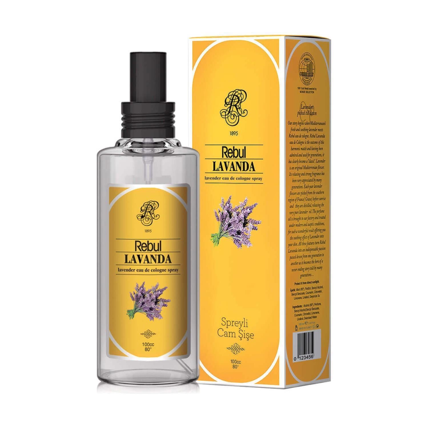 REBUL KOLONYA 125 ML SPREY LAVANDA