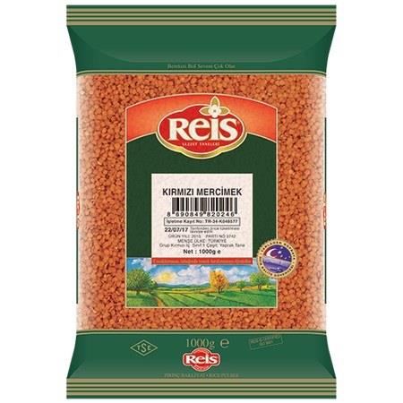 REİS KIRMIZI İÇ MERCİMEK 1000 GR