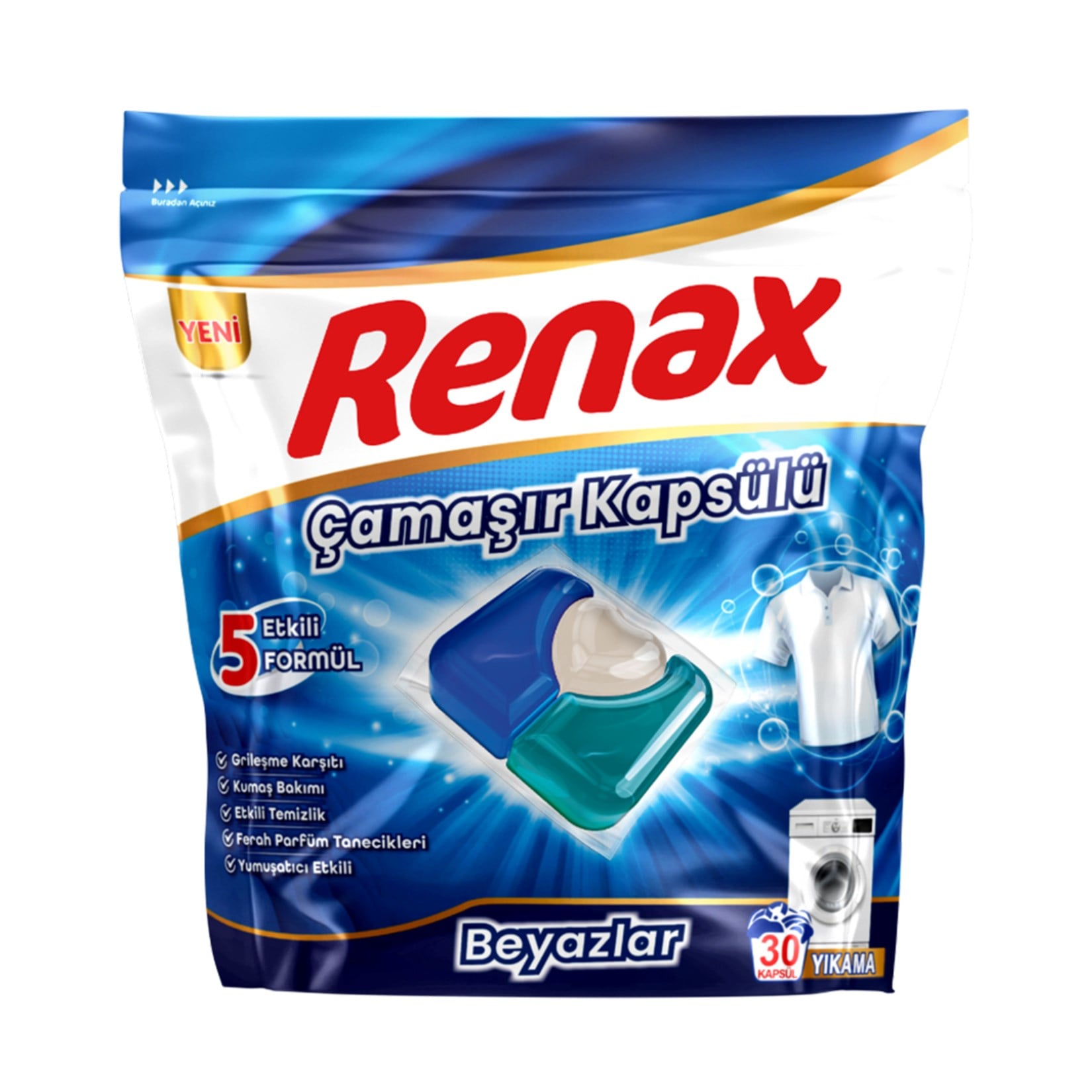 RENAX ÇAM. KAPSÜLÜ 30LU BYZ 480 GR