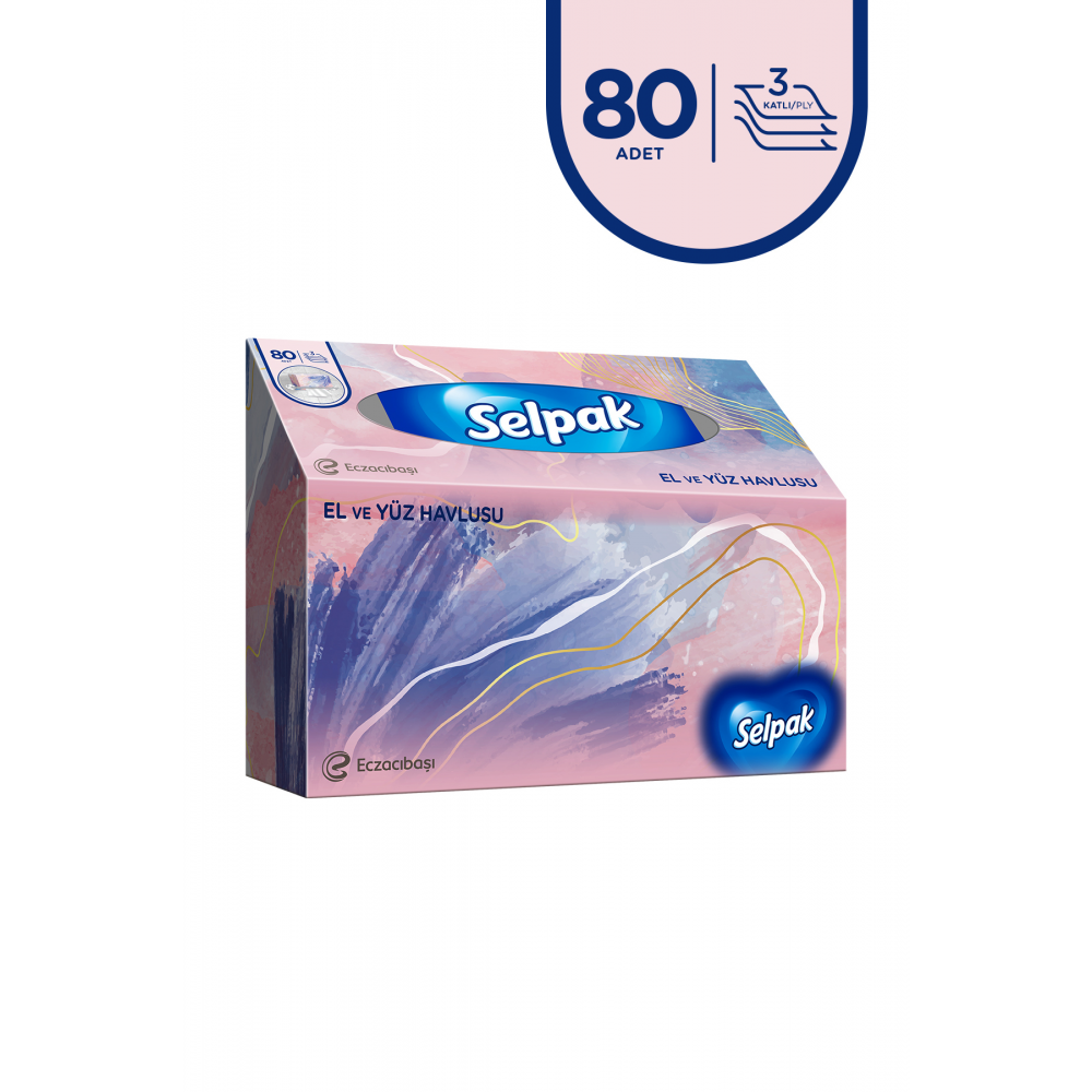 SELPAK EL-YÜZ HAVLUSU 80 Lİ 
