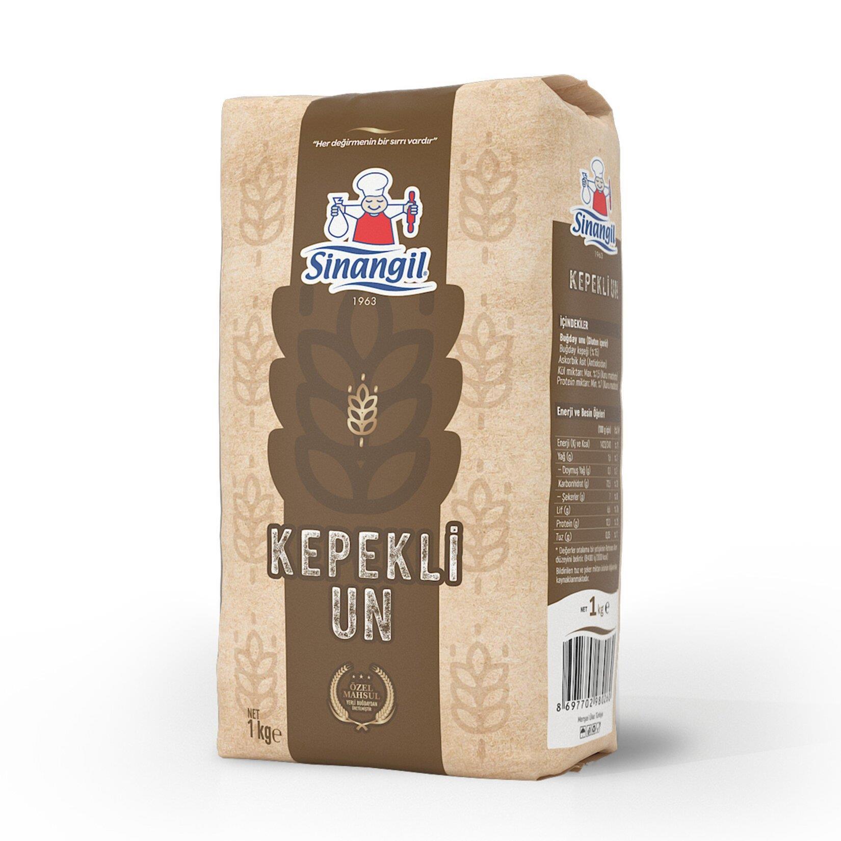 SİNANGİL UN  KEPEKLİ 1 KG