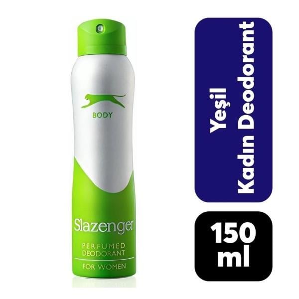 SLAZENGER DEO WOMEN 150 ML YEŞİL