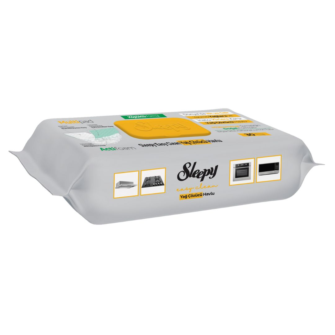 SLEEPY YÜZEY TEM. HAVLUSU MUTFAK 50Lİ LİMON