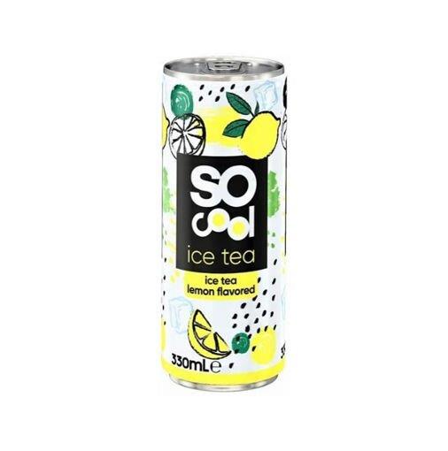 SOCOOL ICE TEA 330 ML LİMON