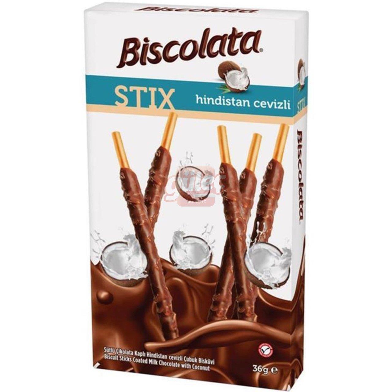 ŞÖLEN BİSCOLATA STİX 36 GR H.CEV.