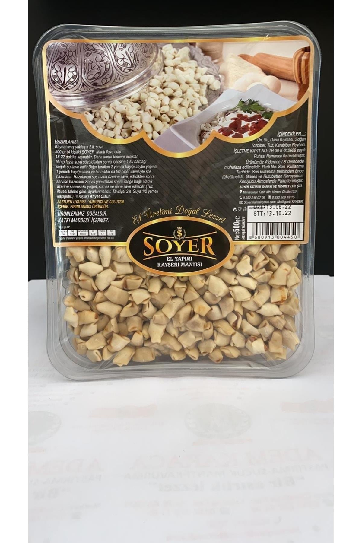 SOYER MANTI 500 GR