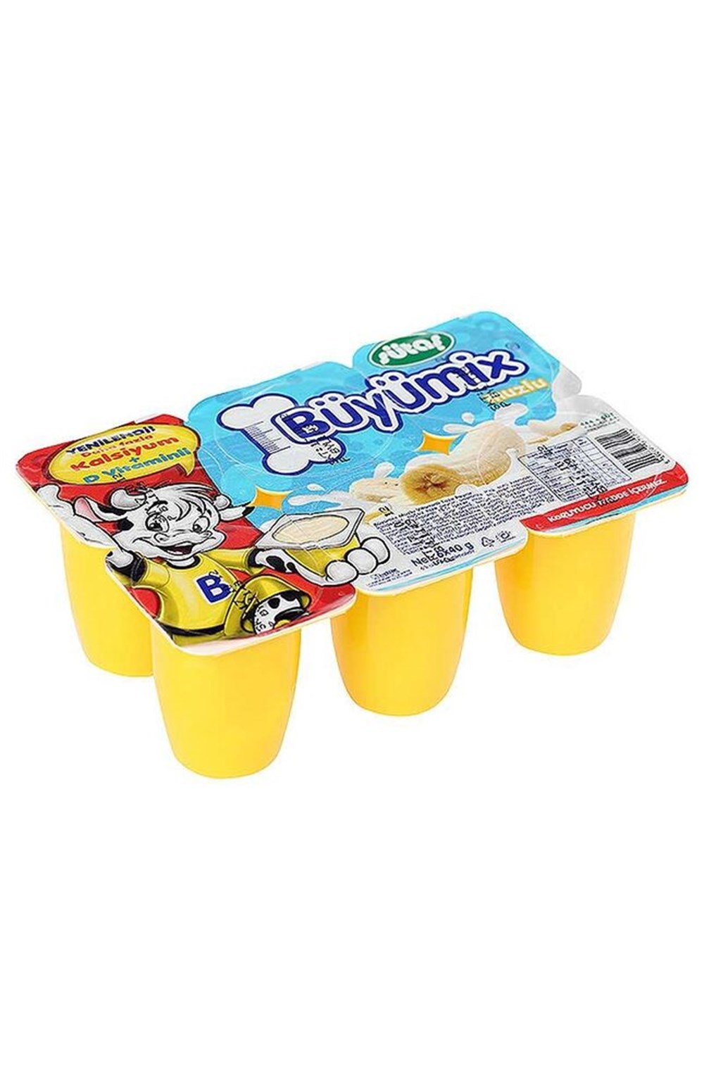 SÜTAŞ BÜYÜMİX MUZLU 6X40 GR