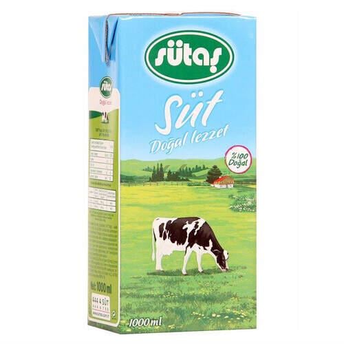 SÜTAŞ SÜT 1 LT 2.5% YAĞLI UHT 