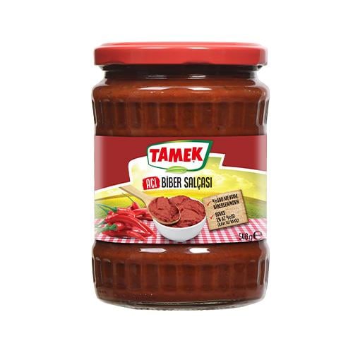 TAMEK BİBER SALÇASI ACILI 540 GR