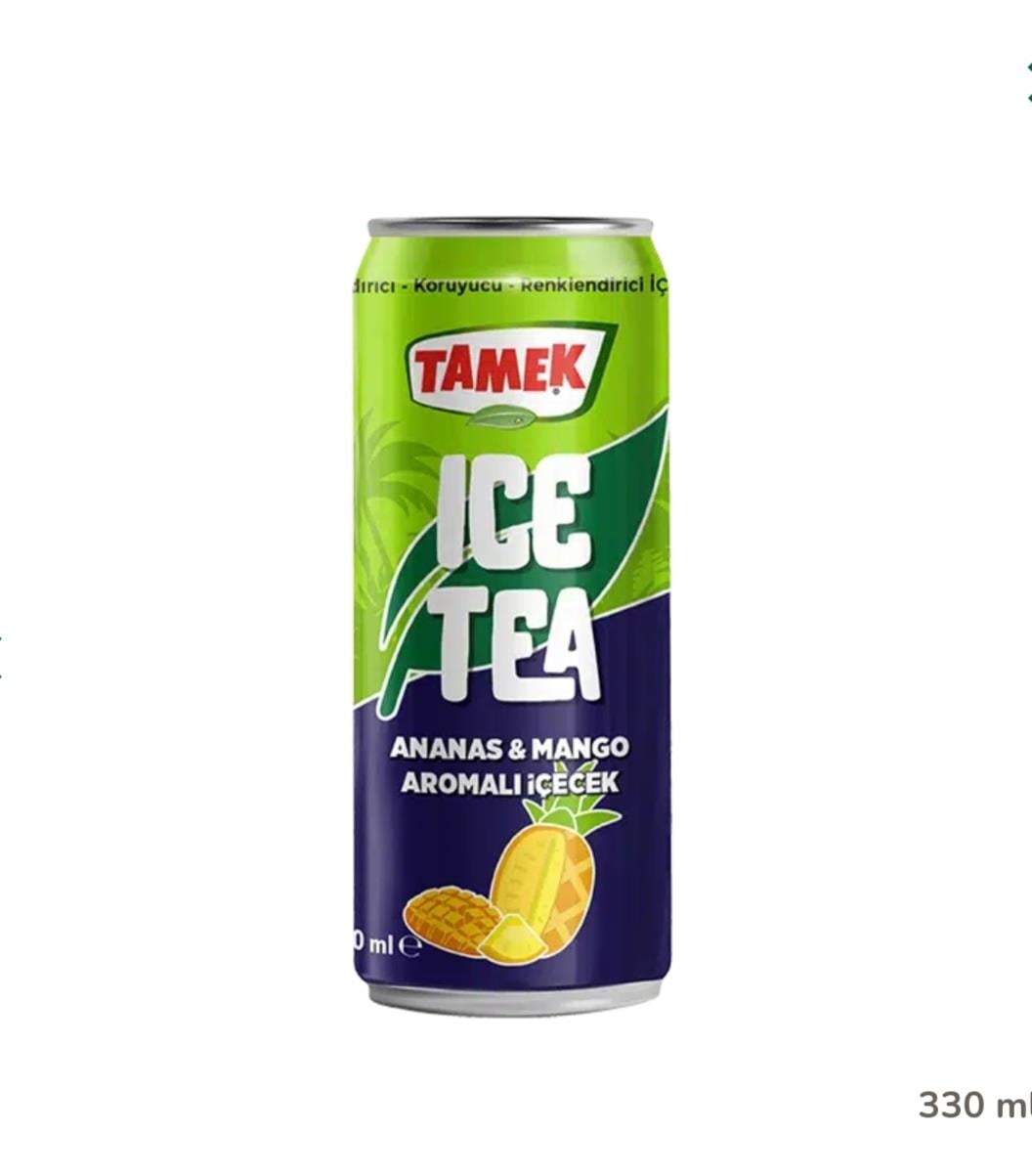 TAMEK ICE TEA ANANAS MANGO 330 ML TNK