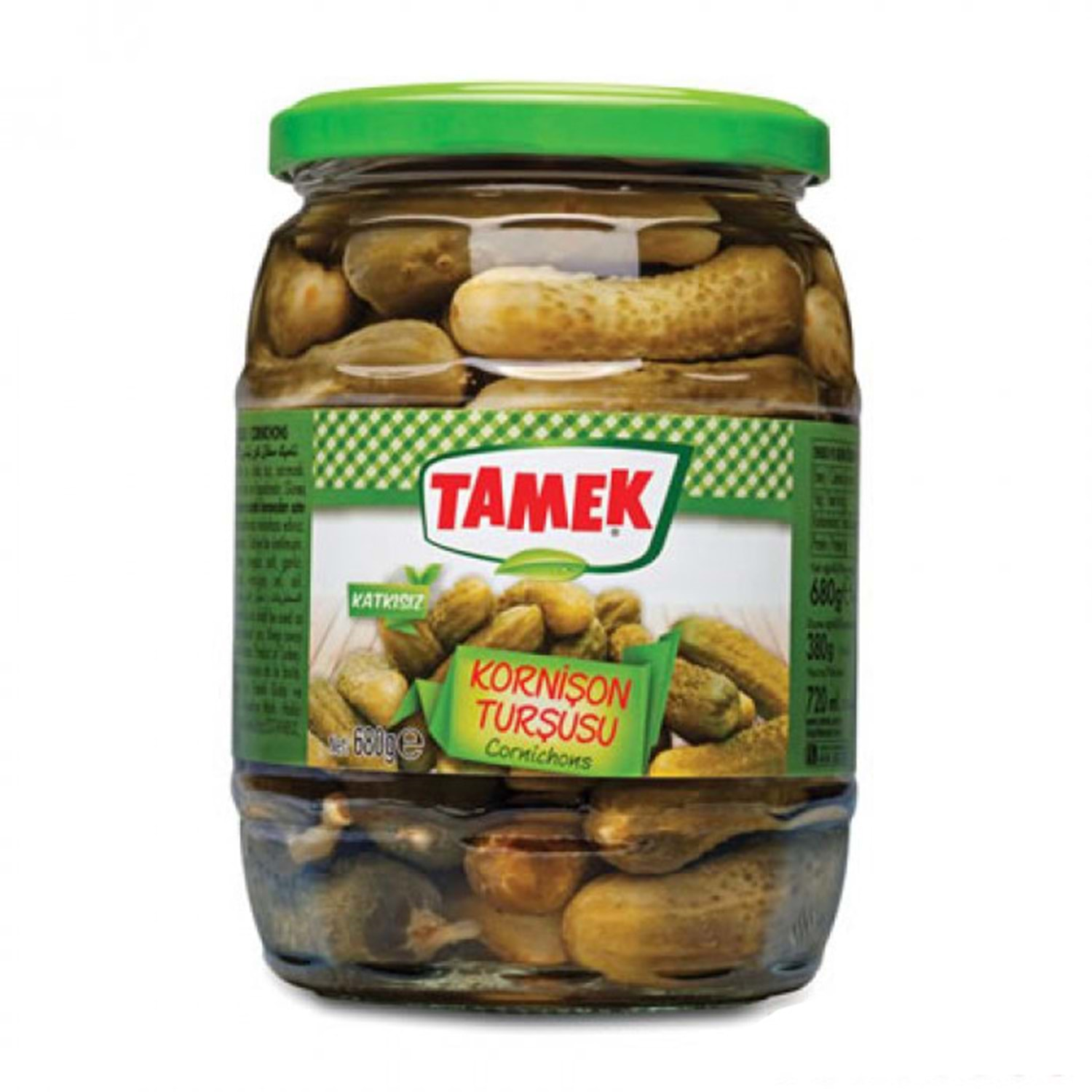 TAMEK KORNİŞON TURŞU CAM 680 CC