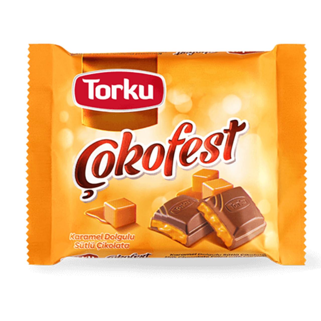 TORKU ÇOKOFEST KARAMEL ÇİK. 60 GR