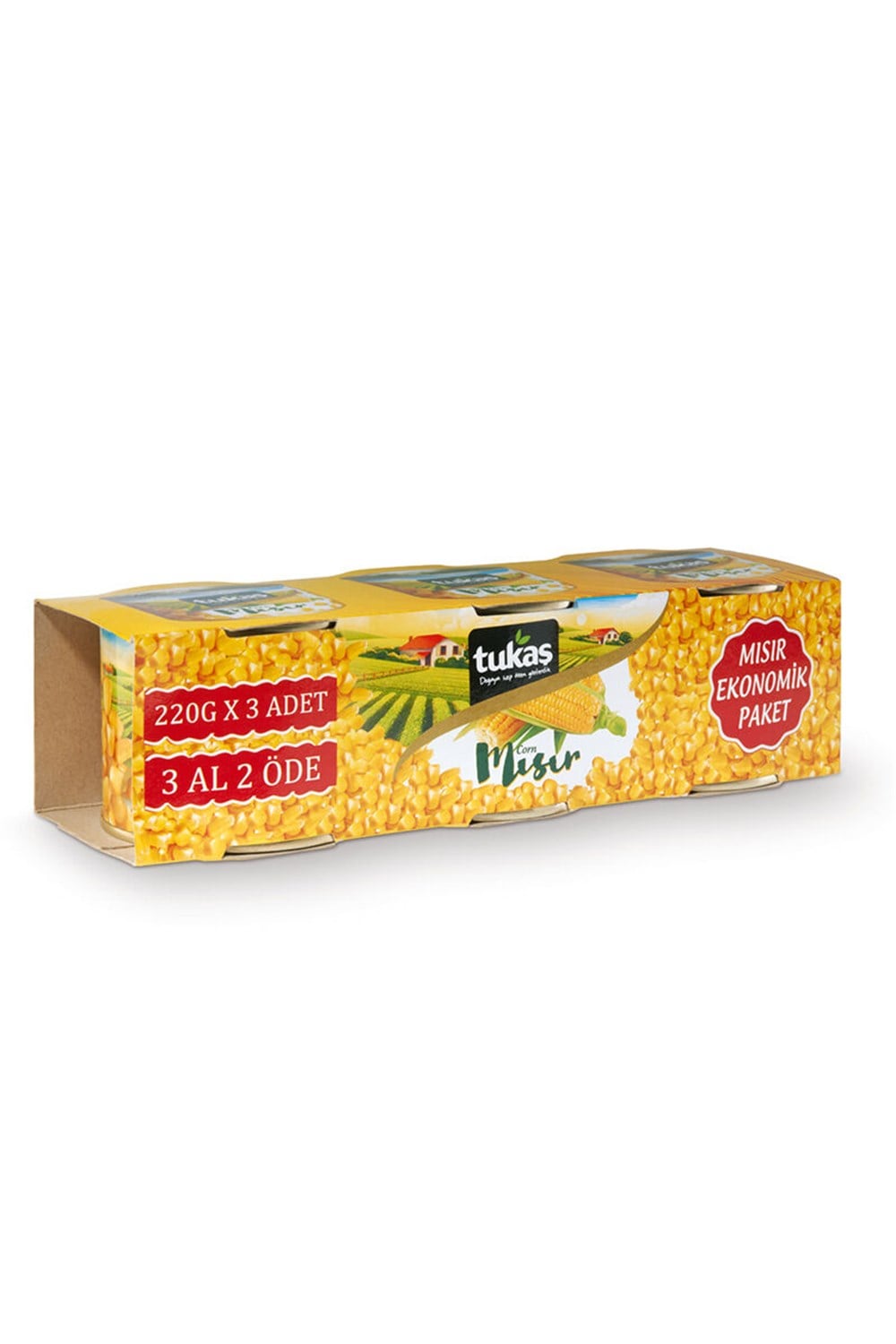 TUKAŞ MISIR 220 GR 3 LÜ