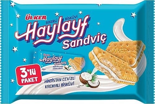 ÜLKER HAYLAYF KREMALI BİSK. 3X84GR