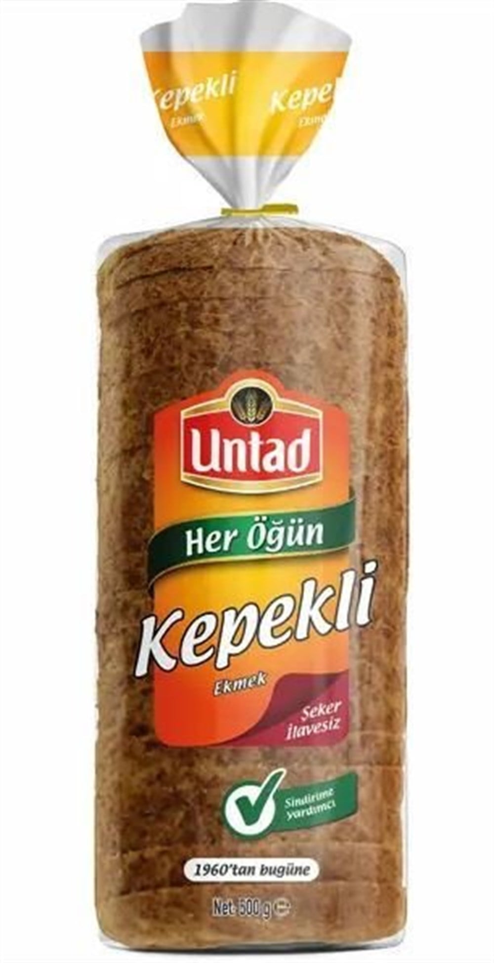 UNTAD KEPEK EKMEĞİ 500 GR