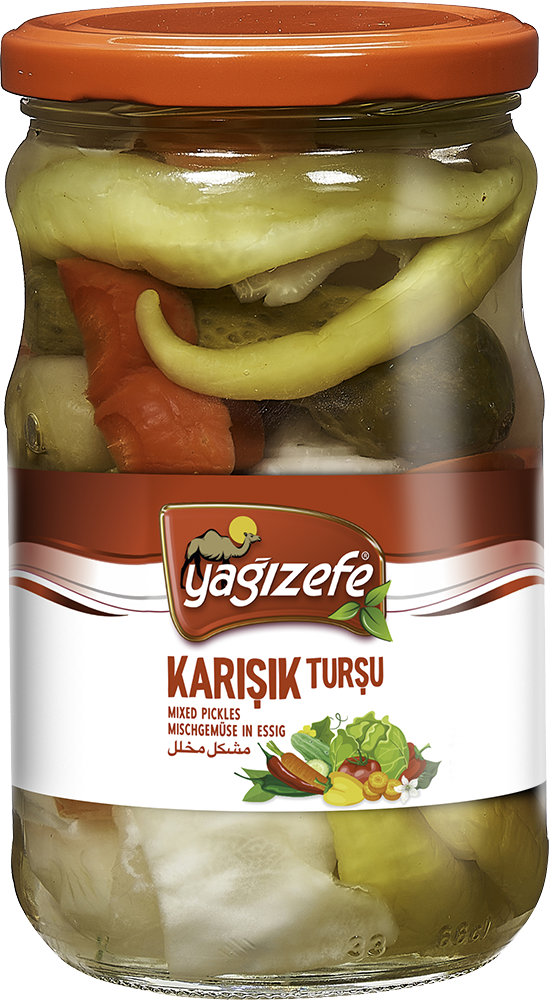 YAĞIZEFE KARIŞIK TURŞU 660 GR