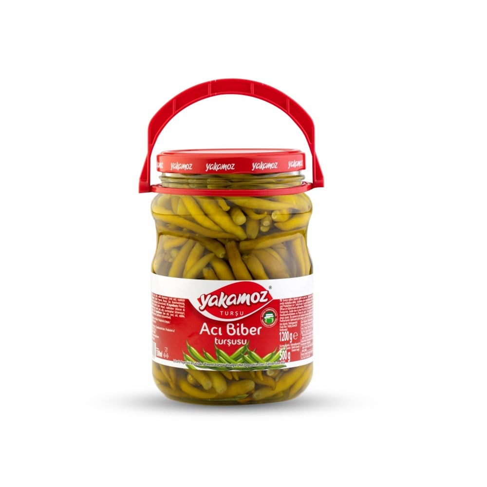 YAKAMOZ ACI BİBER TURŞUSU 1200 GR