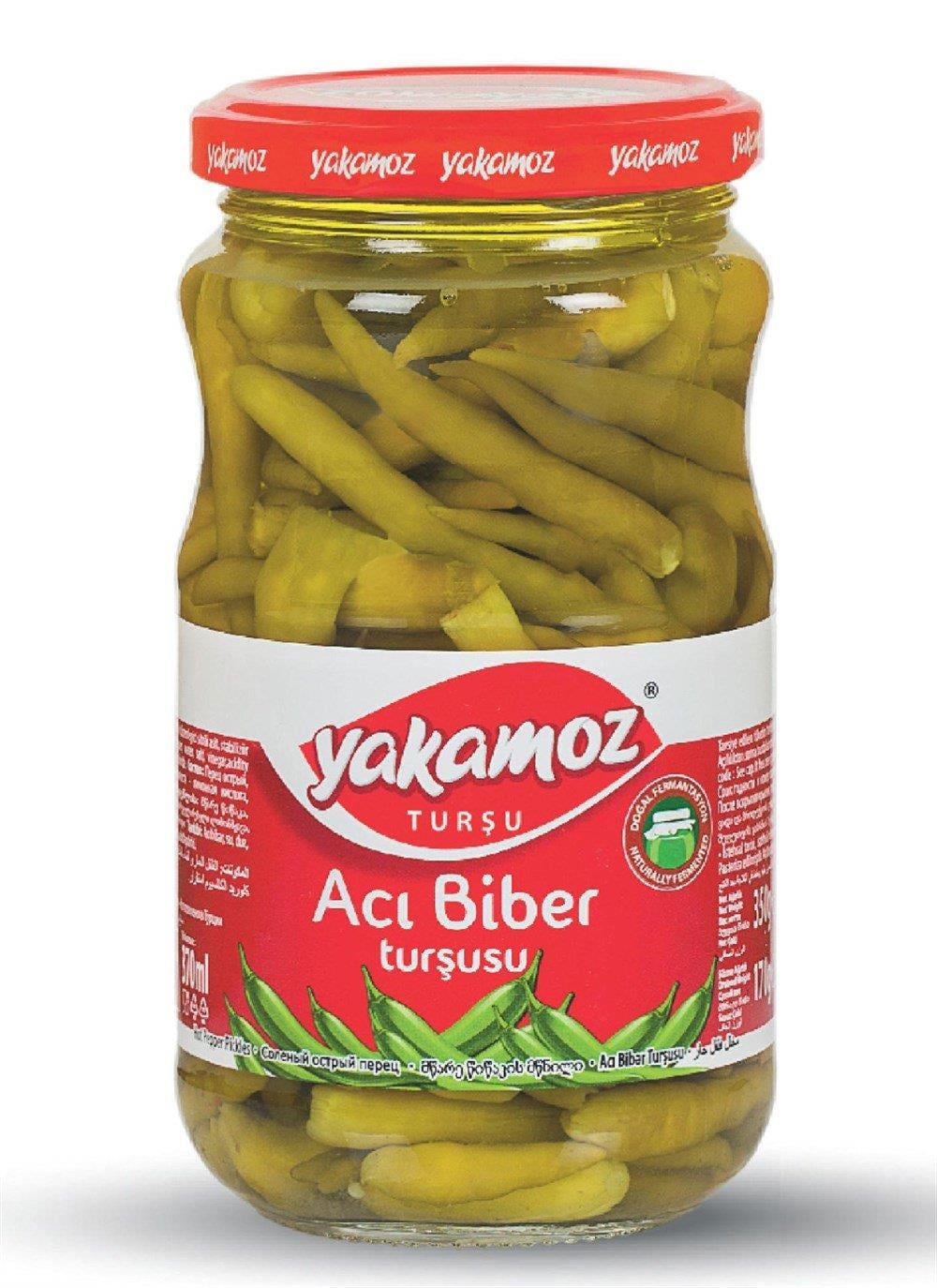 YAKAMOZ ACI BİBER TURŞUSU 350 GR