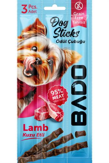 BADO KÖPEK ÖDÜL ÇUBUĞU 15 GR KUZU ETLİ