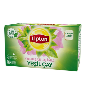 LİPTON YEŞİLÇAY YUMUŞAK İÇİM 20 GR