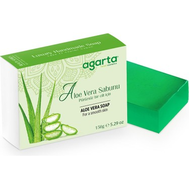 AGARTA SABUN 150GR KABAK LİFE ALOE VERA 