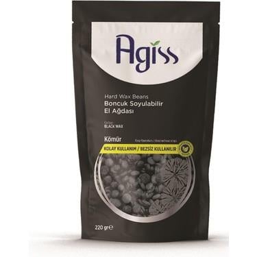 AGİSS AĞDA BONCUK 220 GR KÖMÜR