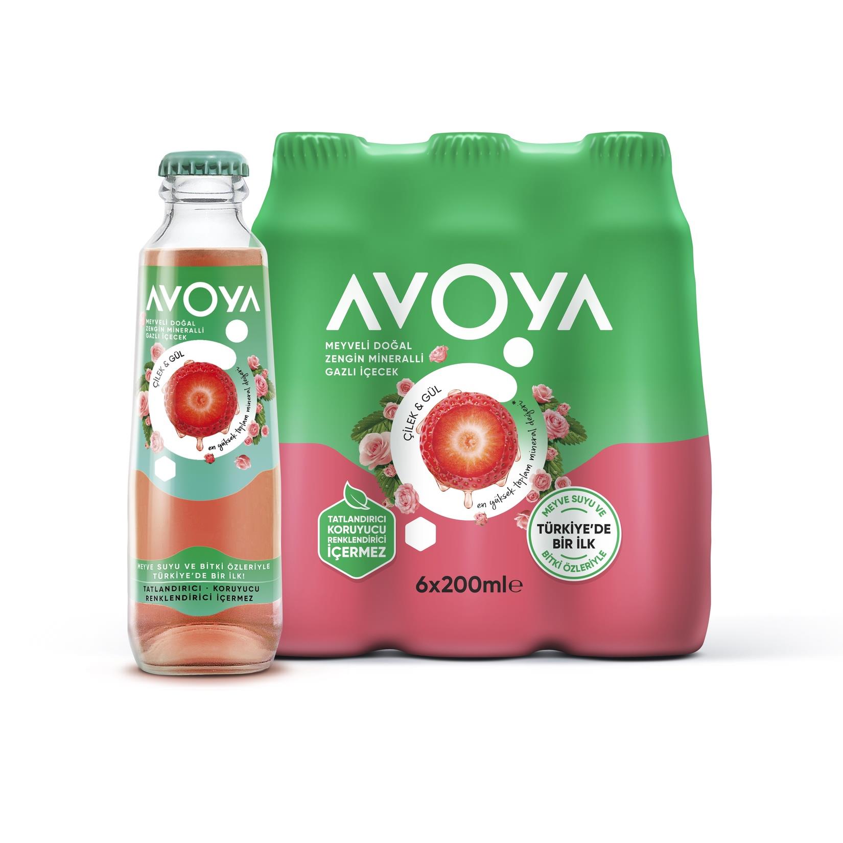 AVOYA MEYVELİ ÇİLEK 200 ML