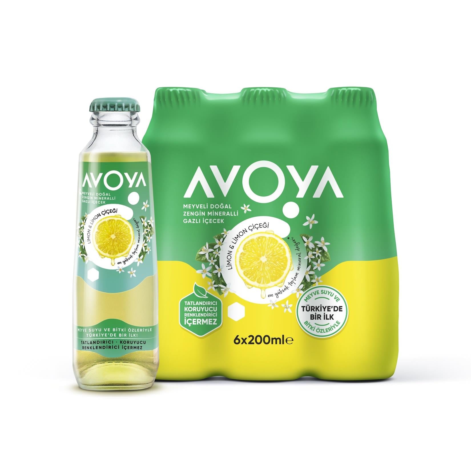 AVOYA MEYVELİ LİMON 200 ML