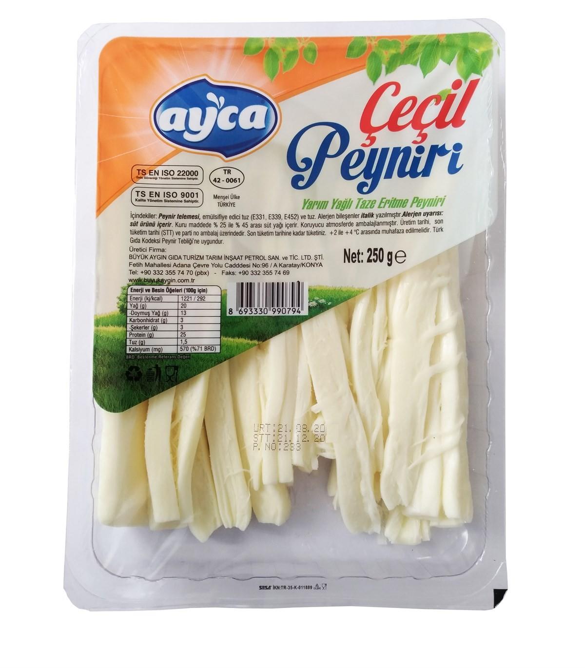 AYCA ÇEÇİL PEYNİR 200 GR