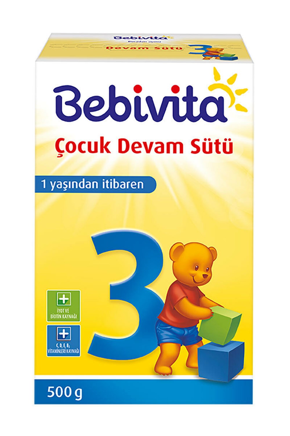 BEBİVİTA 500 GR DEVAM SÜTÜ 3 TR-1125 