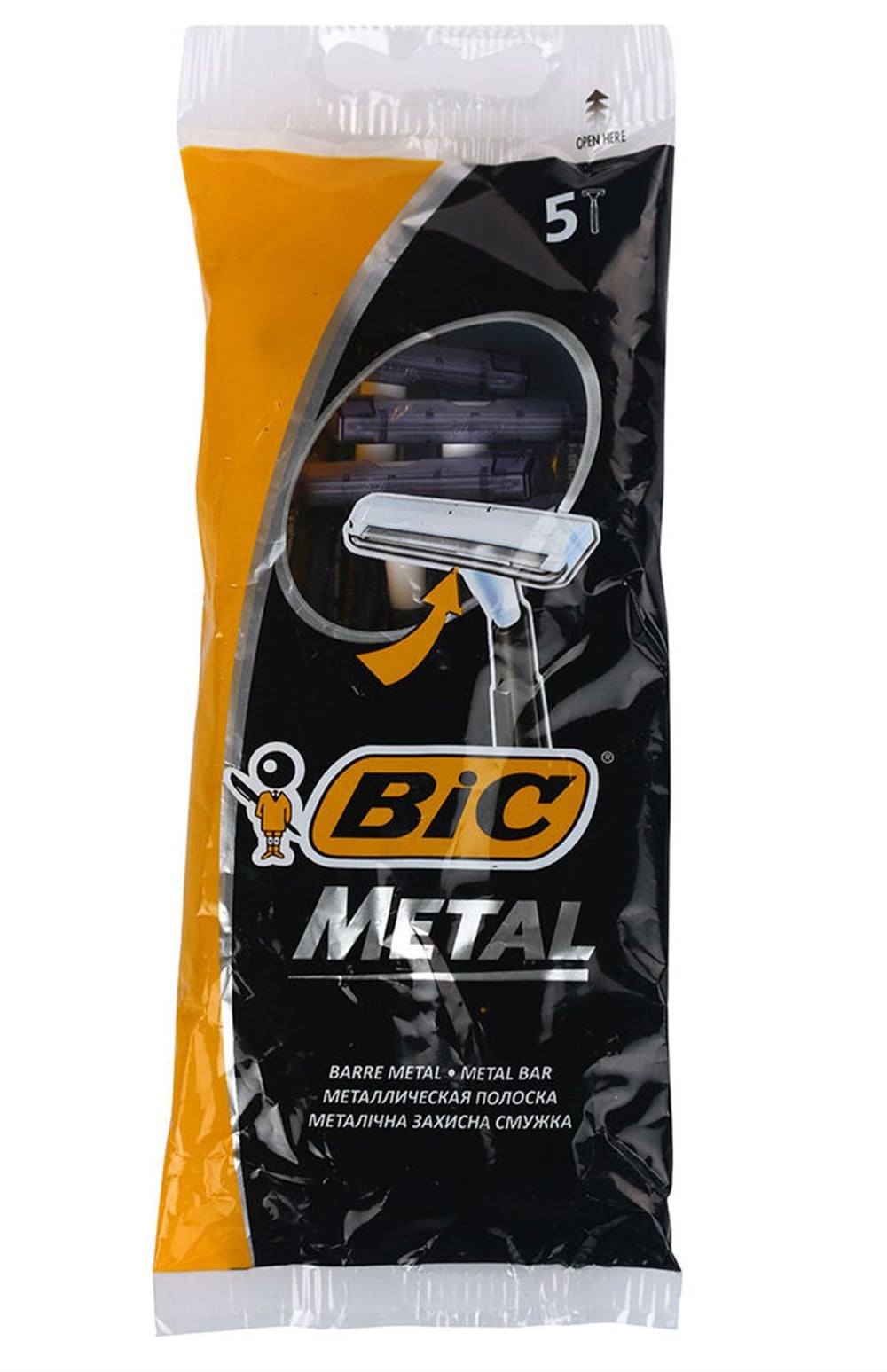 BİC METAL 5 Lİ POŞET 