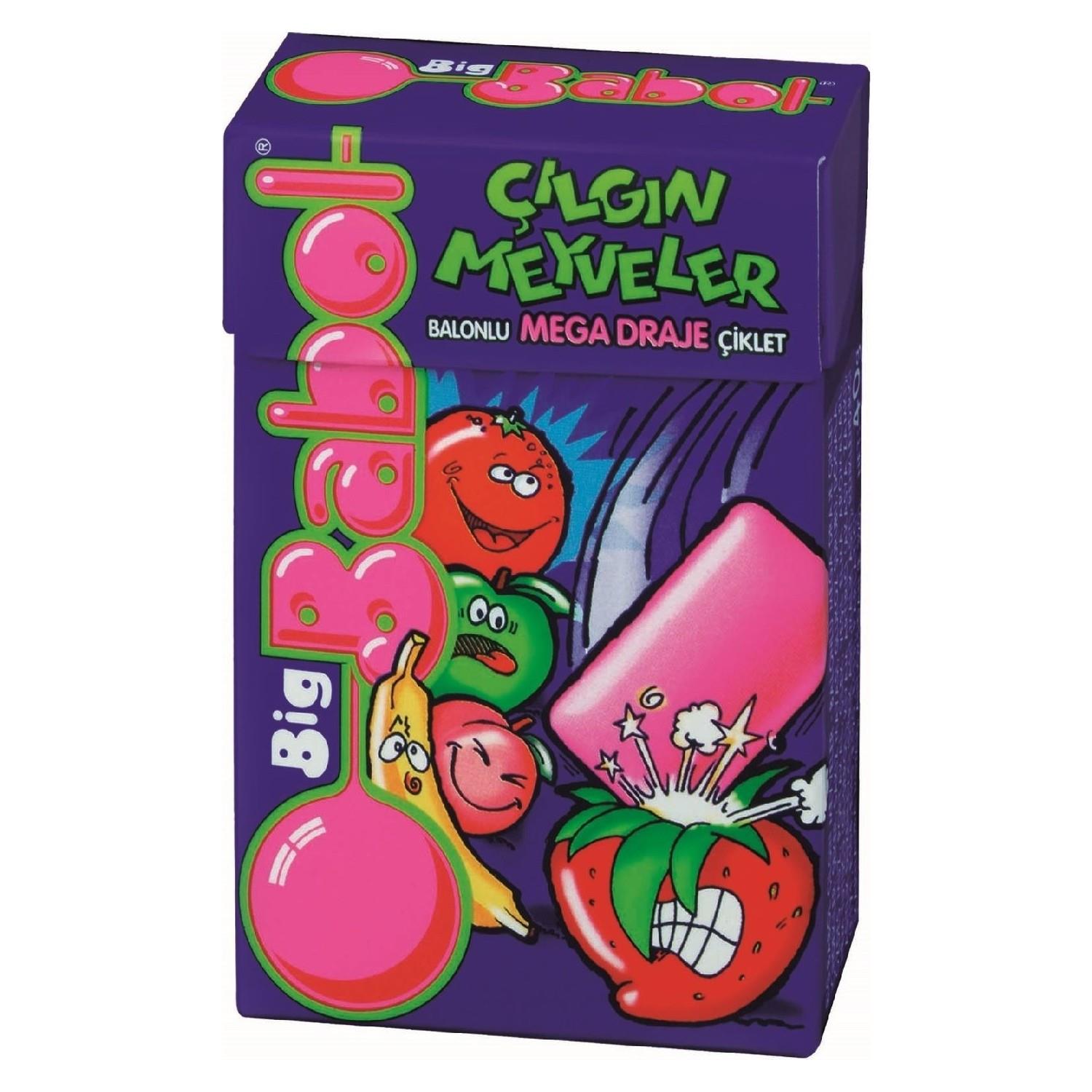 BİGBABOL BOX ÇILGIN MEYVE 36 GR