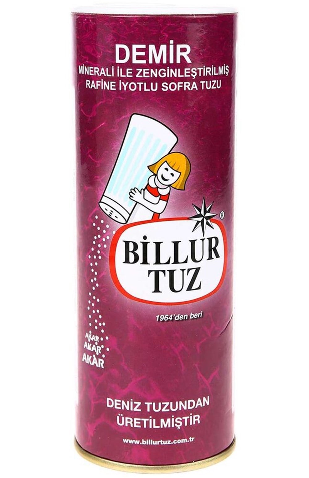 BİLLUR TUZ DEMİR 500 GR*6
