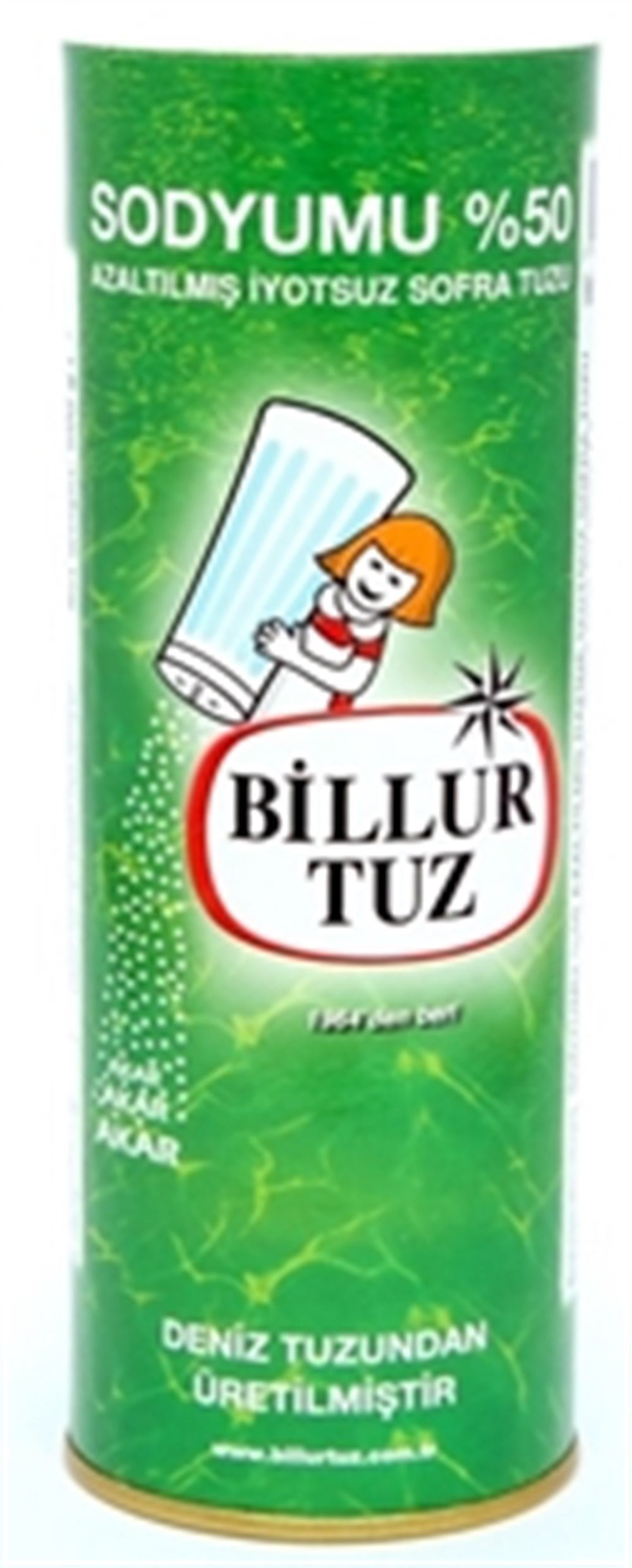 BİLLUR TUZ SODYUM  500 GR*6