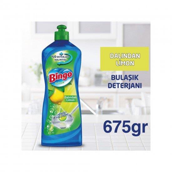 BİNGO BULAŞIK DETERJANI DALINDAN LİMON 675 GR