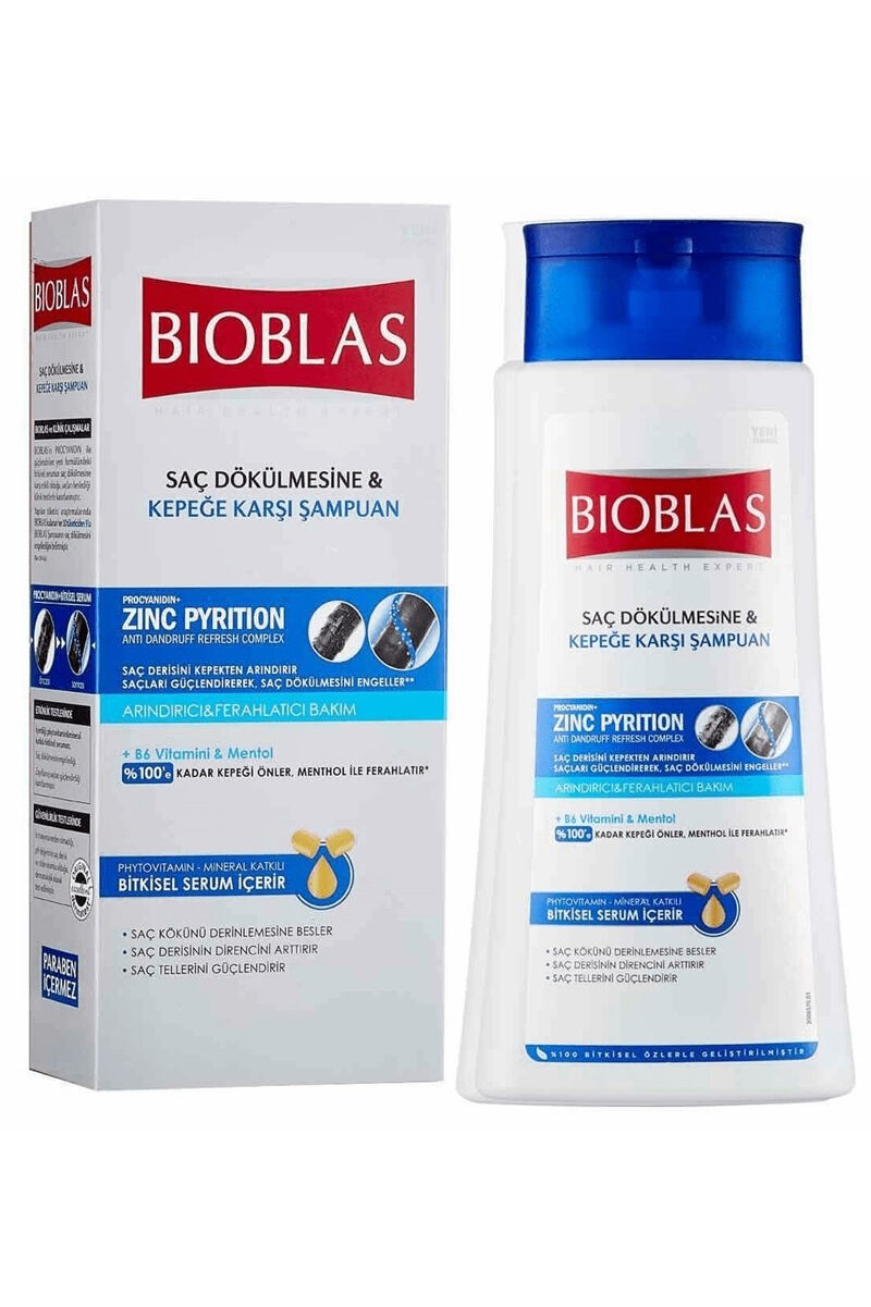 BİOBLAS ŞAMP.360 ML KEPEĞE KARŞ.