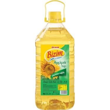 BİZİM AYÇİÇEK 5 LT KARE