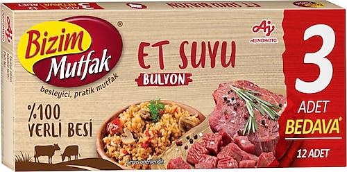 BİZİM BULYON ET 12X10GR