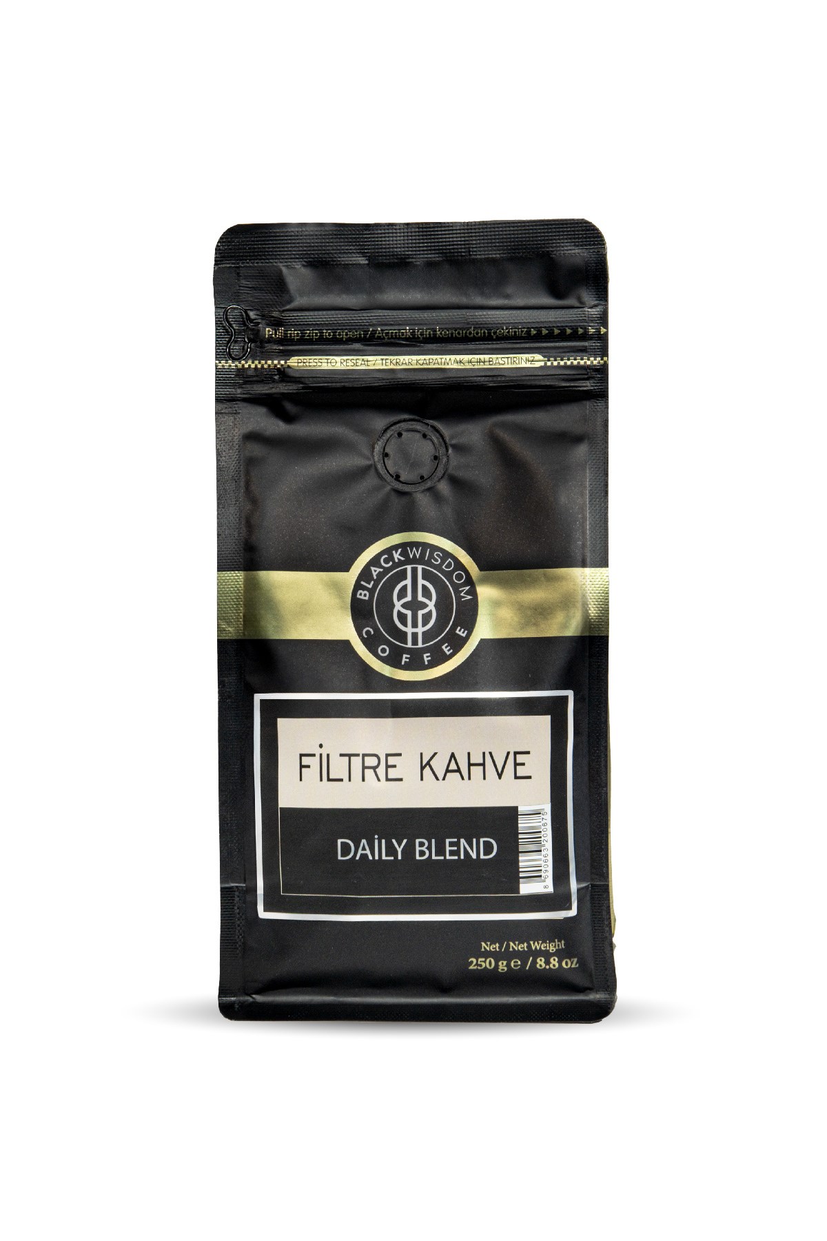 BLACKWISDOM FİLTRE KAHVE 250 GR