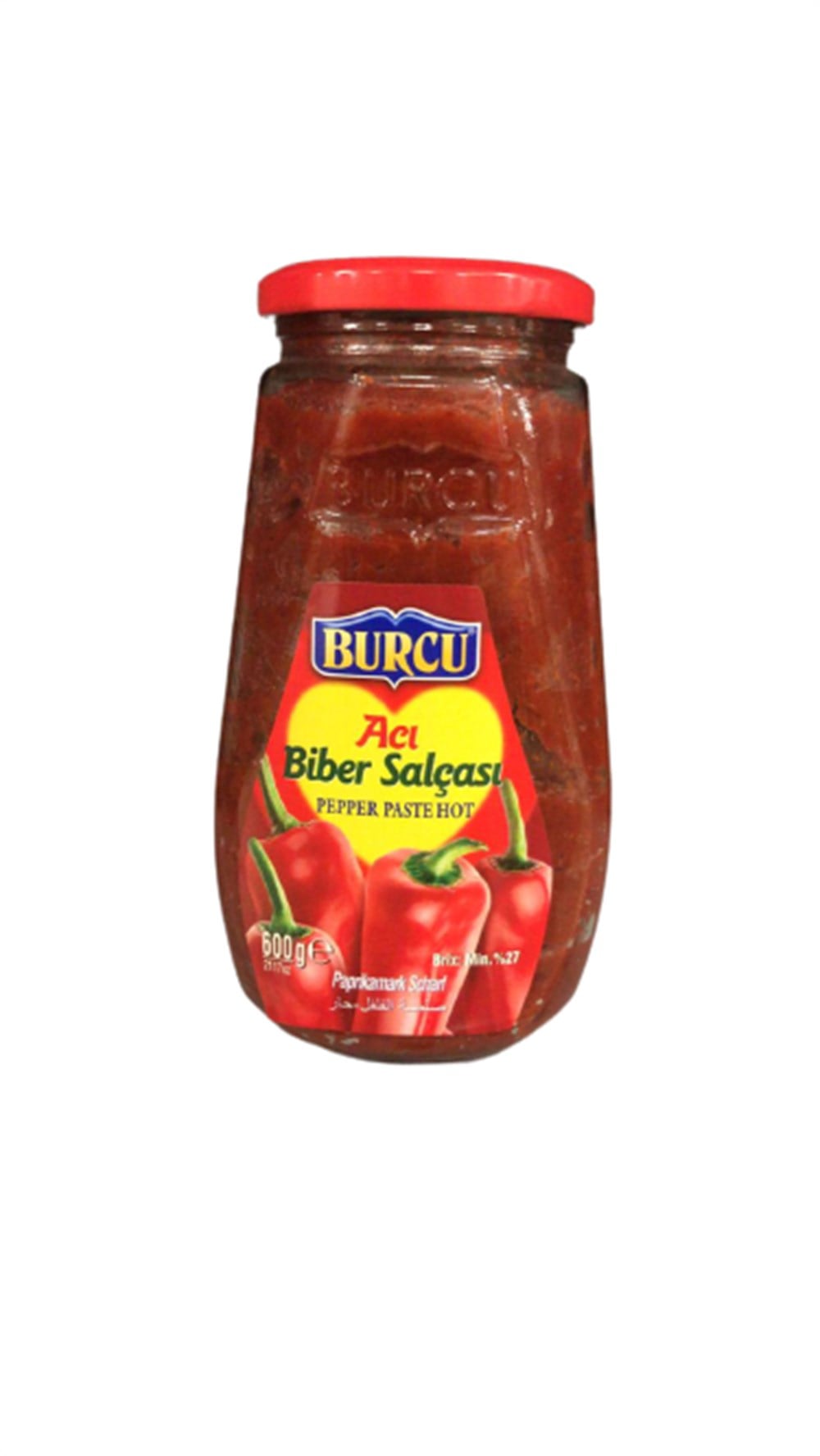 BURCU BİBER SALÇASI ACI 600 GR