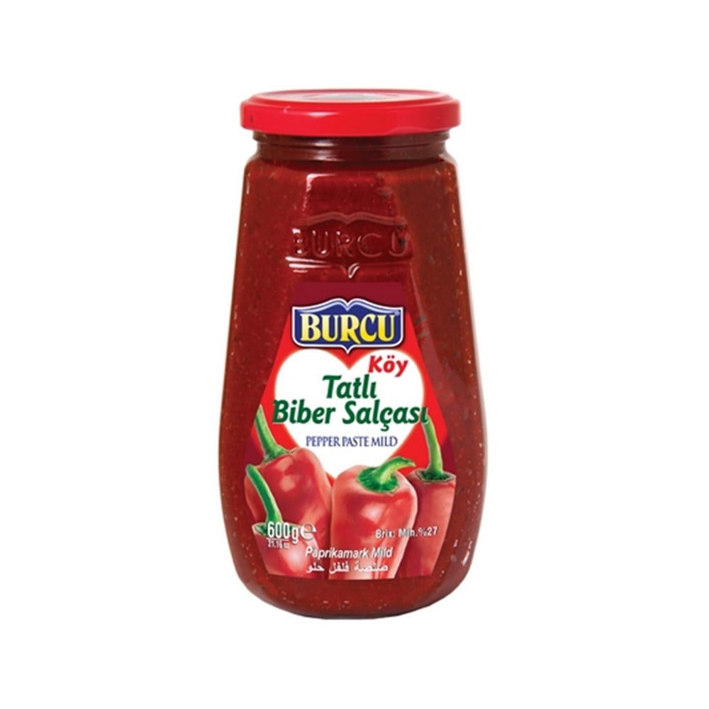 BURCU BİBER SALÇASI TATLI 600 GR