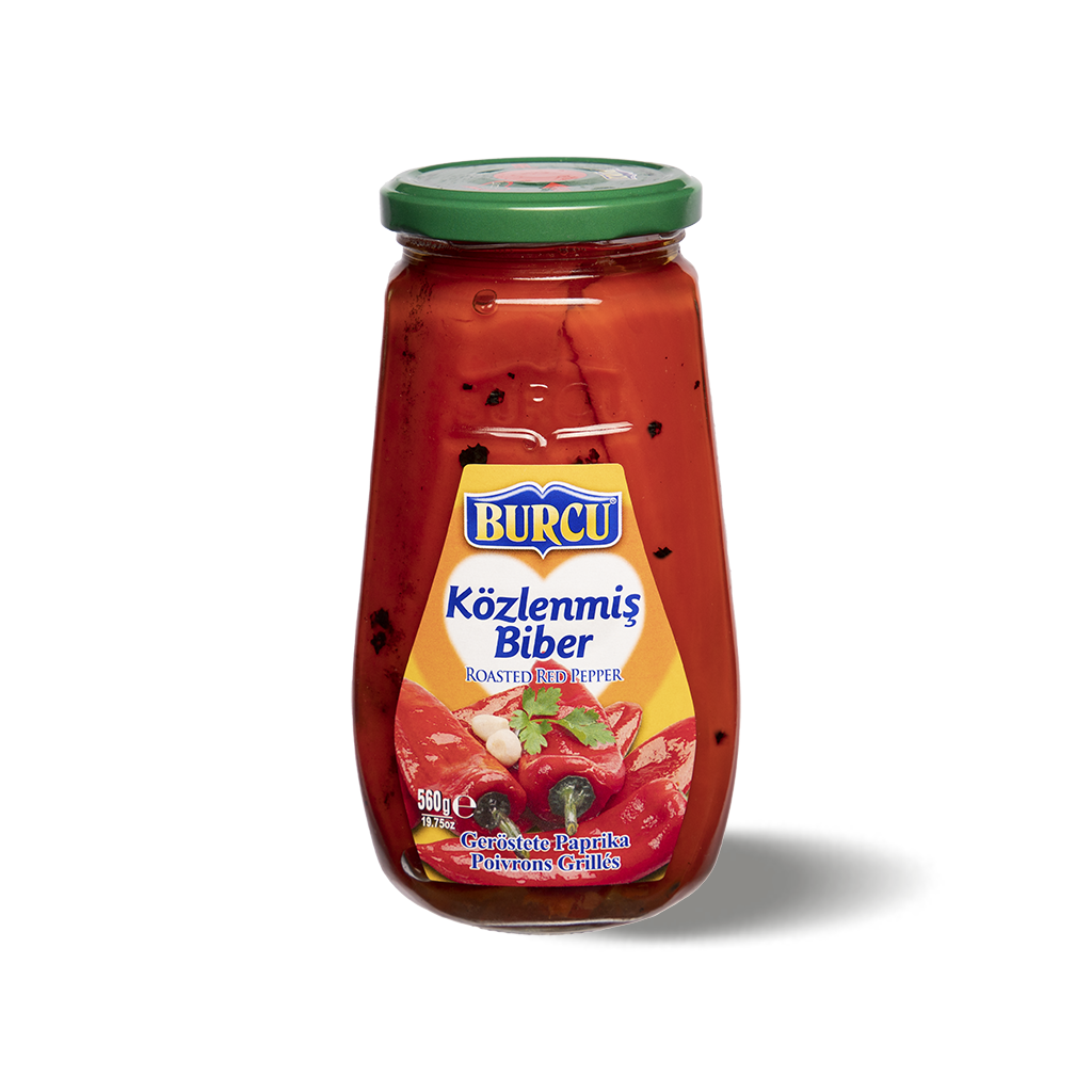 BURCU KÖZLENMİŞ BİBER 560 GR 