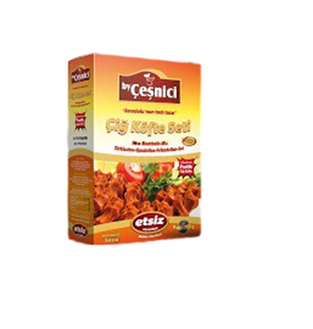 BY ÇEŞNİCİ ÇİĞ KÖFTE SETİ ETSİZ 500 GR