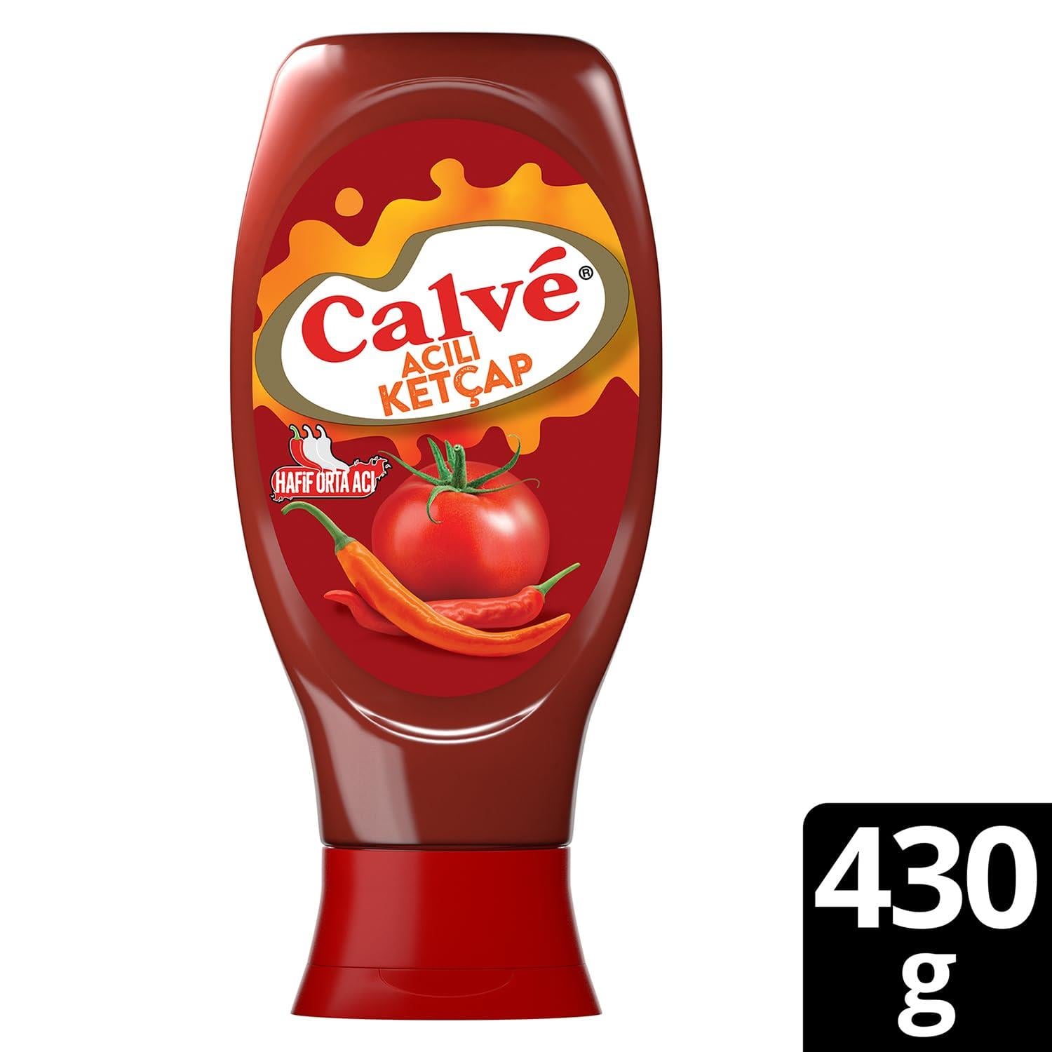 CALVE KETÇAP 400 GR ACILI