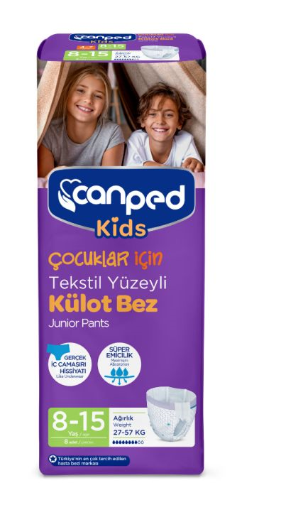 CANPED KİDS KÜLOT BEZ 8-15 YAŞ